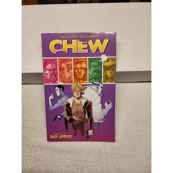 Chew 1-12 Image Comics Graphic Novels